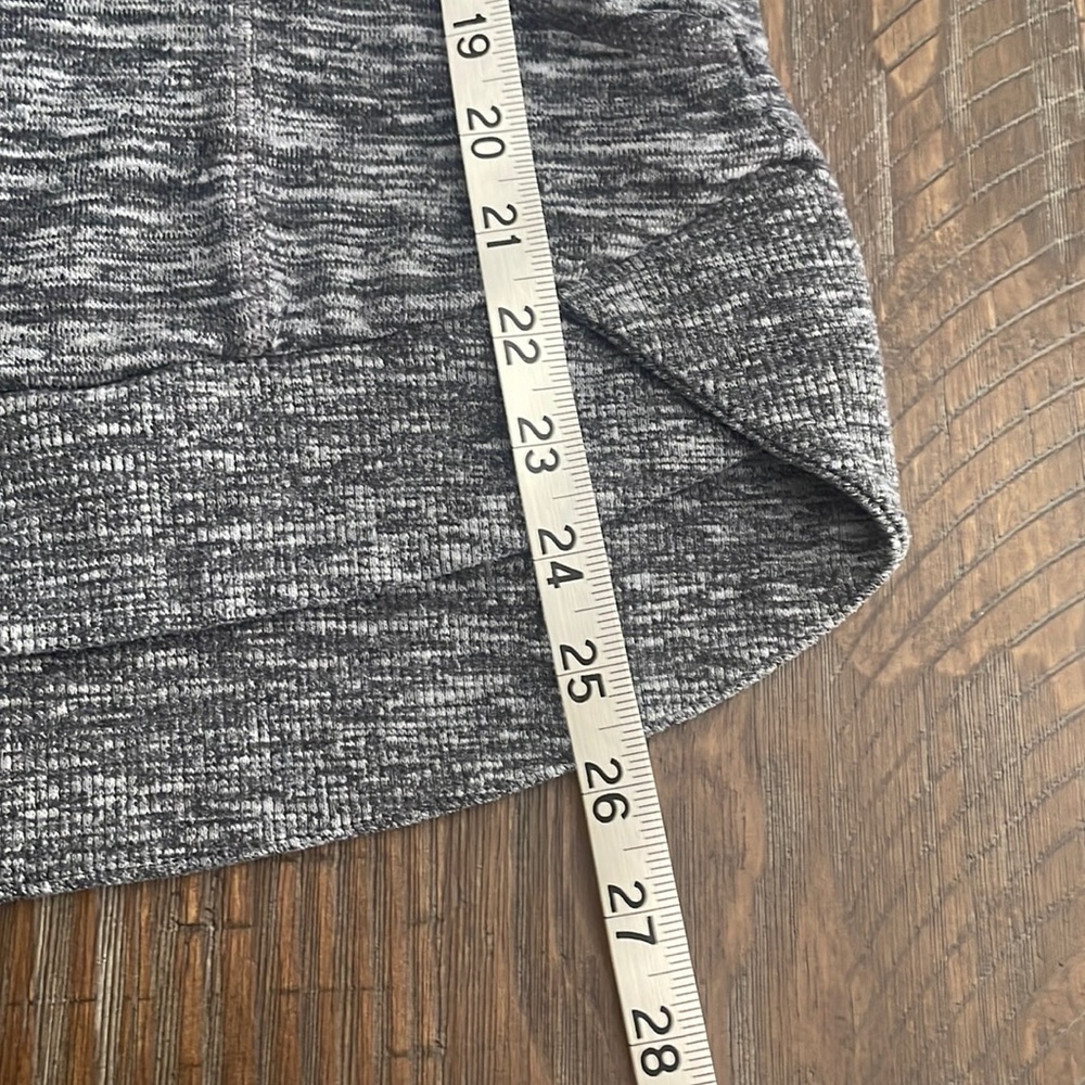 ❗️SOLD❗️Athleta Techie Sweater Heather Gray Cowl Neck Size XS - Picture 8 of 8